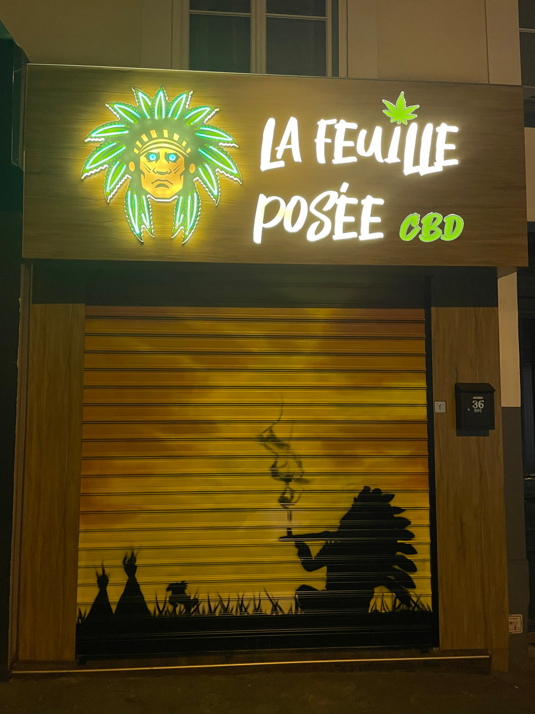 CBD Paris - La Feuille Posée - Boutique CBD Paris