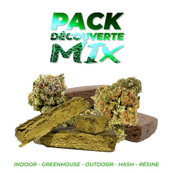 Pack Découverte Mix Salade Boulette CBD